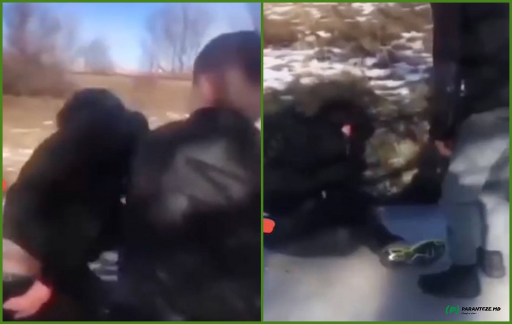 VIDEO +18 // Un copil a fost bătut cu pumnii și picioarele. Agresorii au postat imaginile pe rețelele sociale